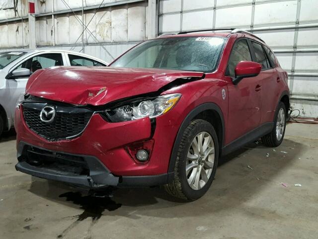 JM3KE2DY6E0342217 - 2014 MAZDA CX-5 GT RED photo 2