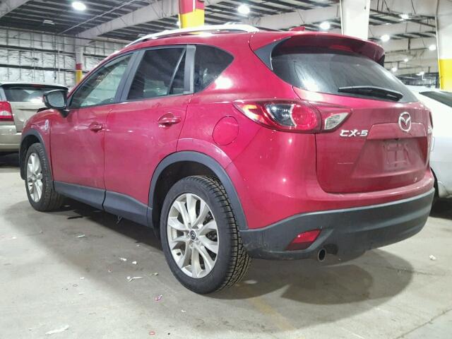 JM3KE2DY6E0342217 - 2014 MAZDA CX-5 GT RED photo 3