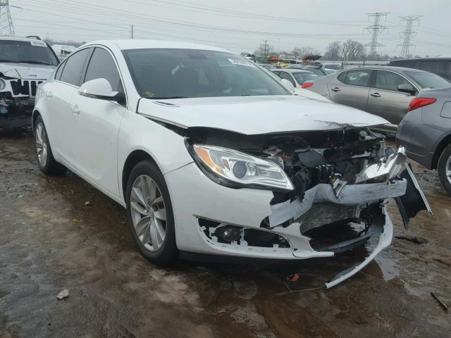 2G4GK5EX9F9250178 - 2015 BUICK REGAL WHITE photo 1