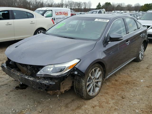 4T1BK1EB7FU180769 - 2015 TOYOTA AVALON XLE GRAY photo 2