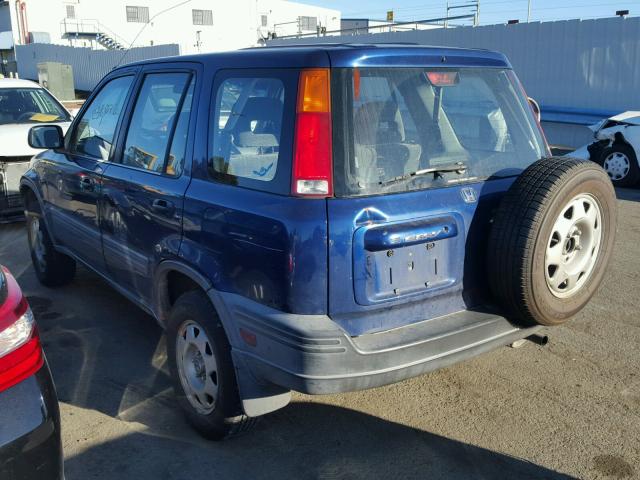 JHLRD1845VC030807 - 1997 HONDA CR-V LX BLUE photo 3