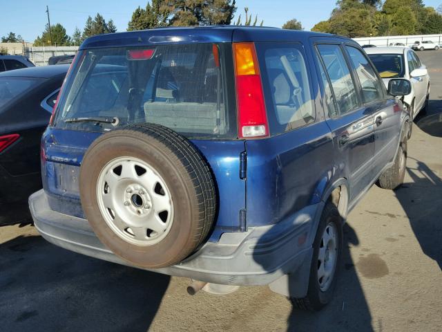 JHLRD1845VC030807 - 1997 HONDA CR-V LX BLUE photo 4