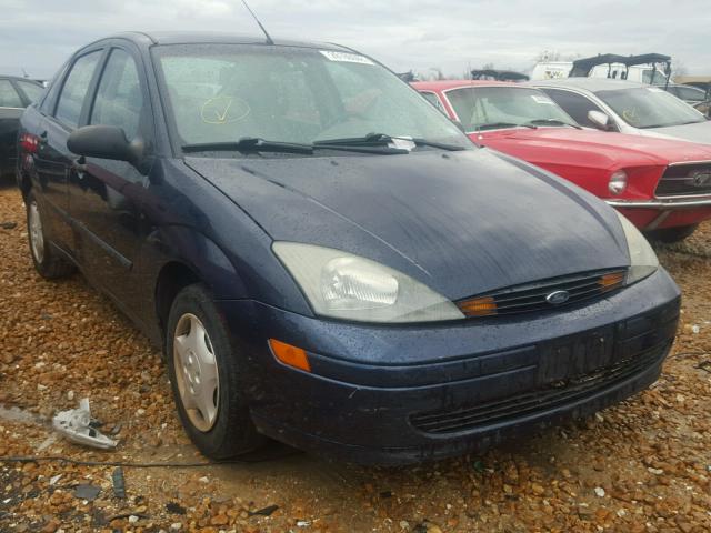 1FAFP33P03W257635 - 2003 FORD FOCUS LX BLUE photo 1