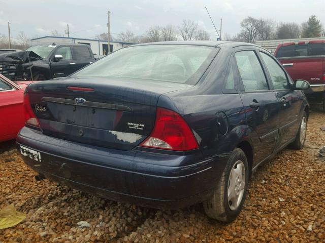 1FAFP33P03W257635 - 2003 FORD FOCUS LX BLUE photo 4