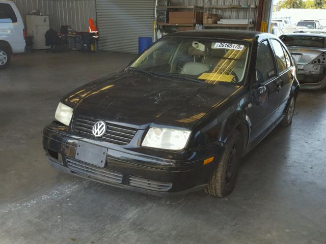 3VWSD29M0YM181606 - 2000 VOLKSWAGEN JETTA GLS BLACK photo 2