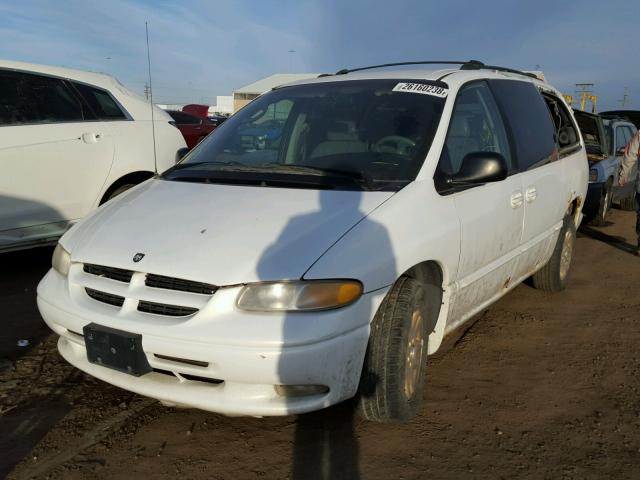 1B4GP54R3VB314279 - 1997 DODGE GRAND CARA WHITE photo 2