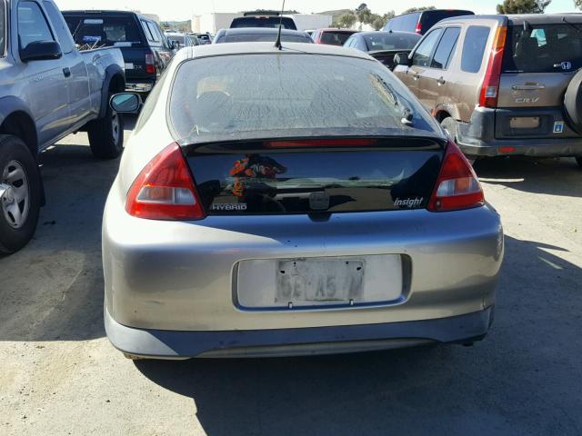 JHMZE14793T000120 - 2003 HONDA INSIGHT SILVER photo 6