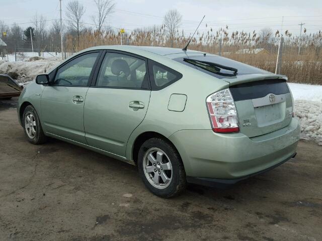 JTDKB20U573288916 - 2007 TOYOTA PRIUS GREEN photo 3