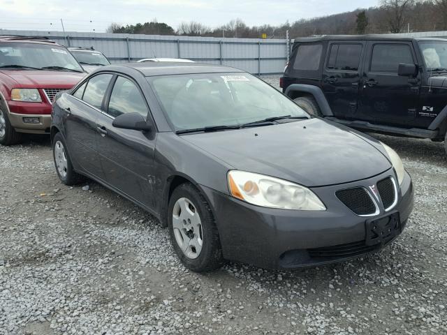 1G2ZF55B664282437 - 2006 PONTIAC G6 SE GRAY photo 1