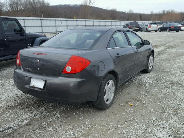 1G2ZF55B664282437 - 2006 PONTIAC G6 SE GRAY photo 4