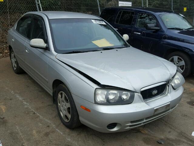 KMHDN45D21U081899 - 2001 HYUNDAI ELANTRA GL SILVER photo 1