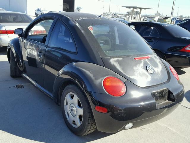 3VWCC21C9XM401463 - 1999 VOLKSWAGEN NEW BEETLE BLACK photo 3