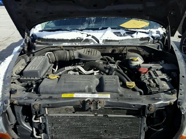 1D4HS48Z63F596291 - 2003 DODGE DURANGO SL GRAY photo 7