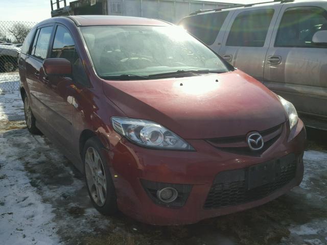 JM1CR293580324830 - 2008 MAZDA 5 RED photo 1