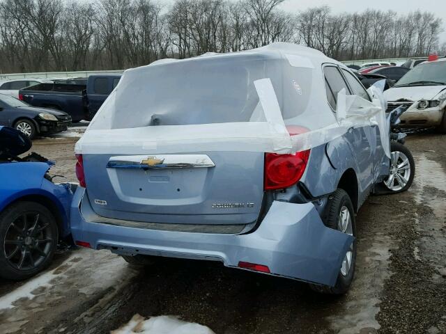 2GNALBEK9F6218060 - 2015 CHEVROLET EQUINOX LT BLUE photo 4