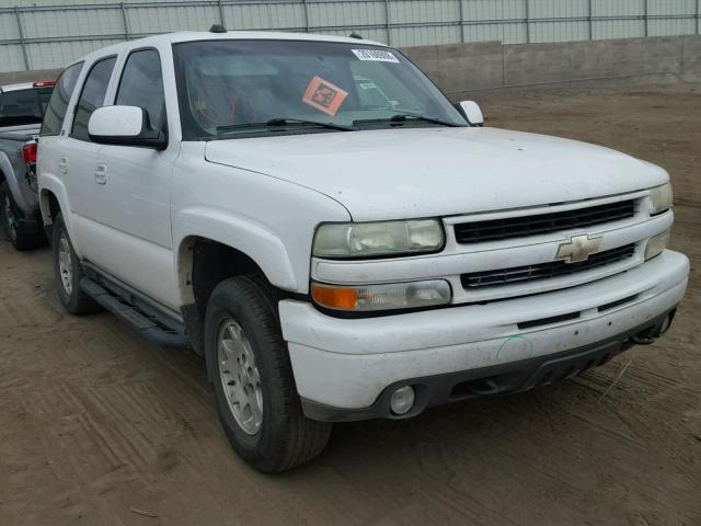 1GNEK13Z94R224666 - 2004 CHEVROLET TAHOE K150 WHITE photo 1