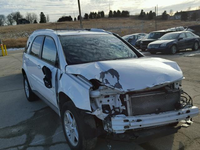 2CNDL63F266196031 - 2006 CHEVROLET EQUINOX LT WHITE photo 1