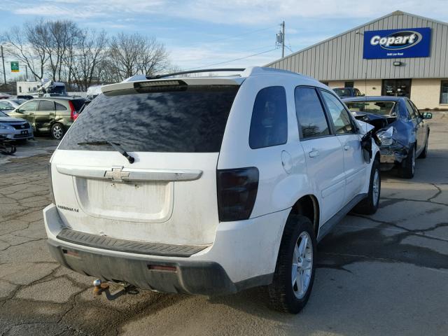 2CNDL63F266196031 - 2006 CHEVROLET EQUINOX LT WHITE photo 4