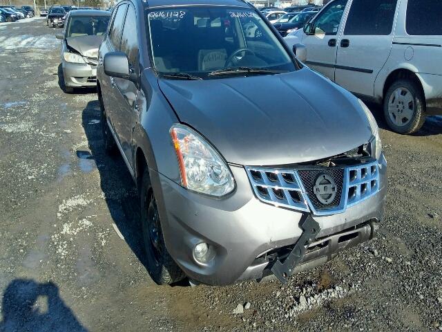 JN8AS5MVXBW254806 - 2011 NISSAN ROGUE S GRAY photo 1