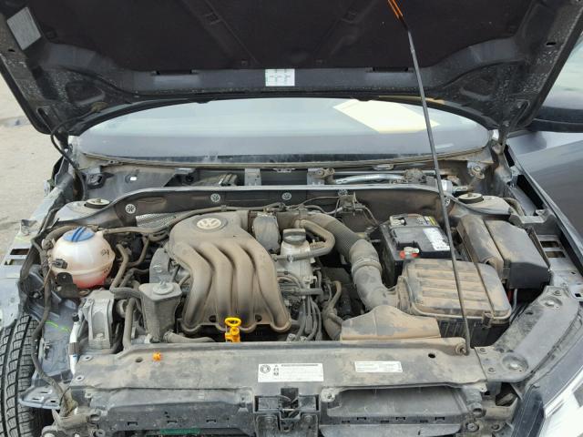 3VW2K7AJ1CM385067 - 2012 VOLKSWAGEN JETTA BASE ნაცრისფერი ფოტო 7