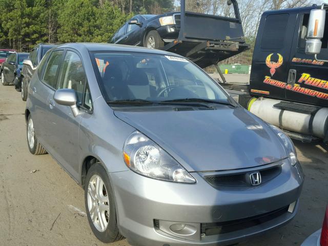 JHMGD37697S036328 - 2007 HONDA FIT S GRAY photo 1