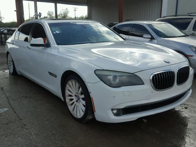 WBAKB83529CY61018 - 2009 BMW 750 LI WHITE photo 1