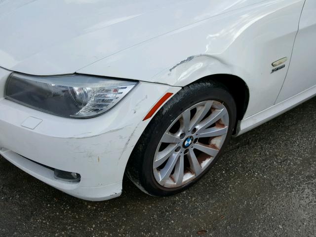 WBAPK5C57BA656476 - 2011 BMW 328 XI SUL WHITE photo 9