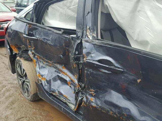 19XFC1F3XHE005637 - 2017 HONDA CIVIC EX ლურჯი ფოტო 9