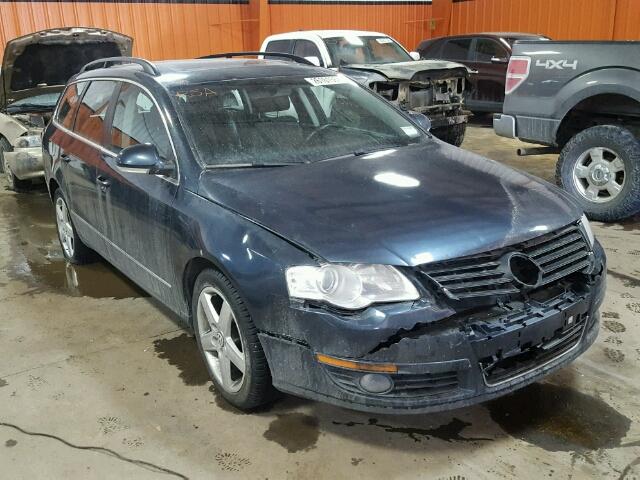 WVWLK93C88E029908 - 2008 VOLKSWAGEN PASSAT WAG BLUE photo 1