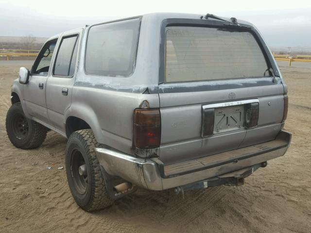 JT3VN39W5P0118804 - 1993 TOYOTA 4RUNNER VN GRAY photo 3