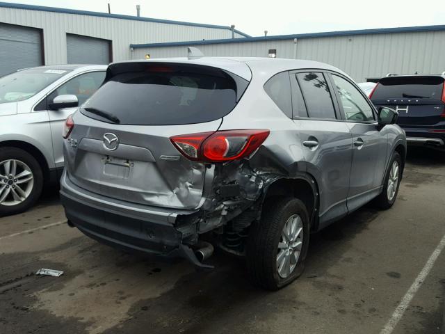 JM3KE4CE3D0132191 - 2013 MAZDA CX-5 TOURI SILVER photo 4