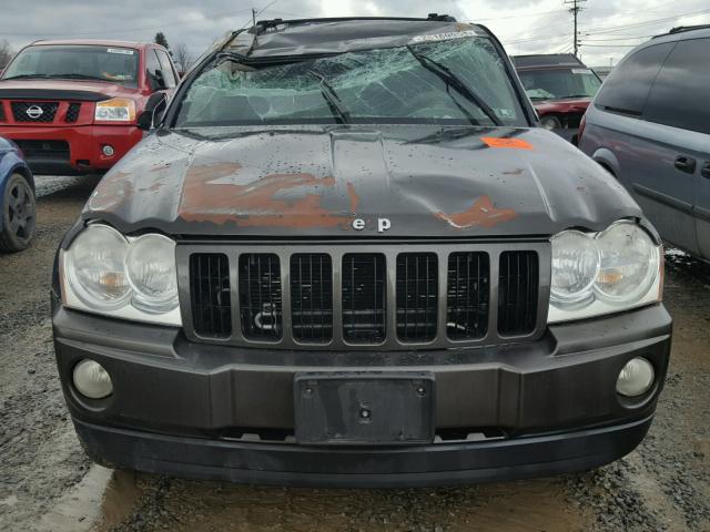 1J4GR48K35C674497 - 2005 JEEP GRAND CHER GRAY photo 10