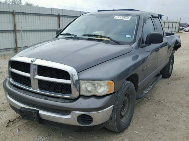 1D7HA18D63J616013 - 2003 DODGE RAM 1500 S GRAY photo 2