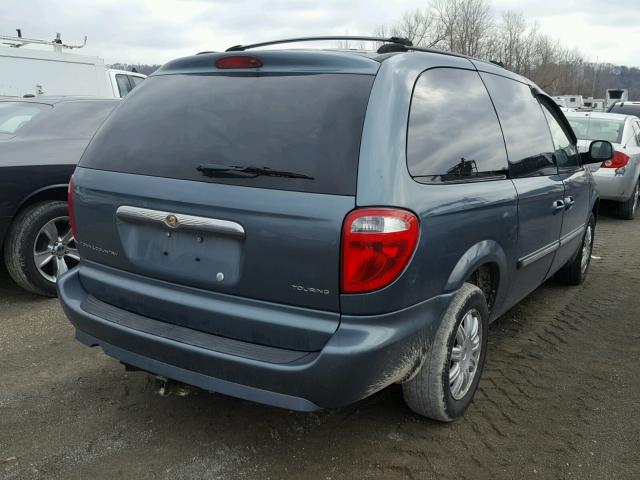 2A4GP54L77R262149 - 2007 CHRYSLER TOWN & COU BLUE photo 4