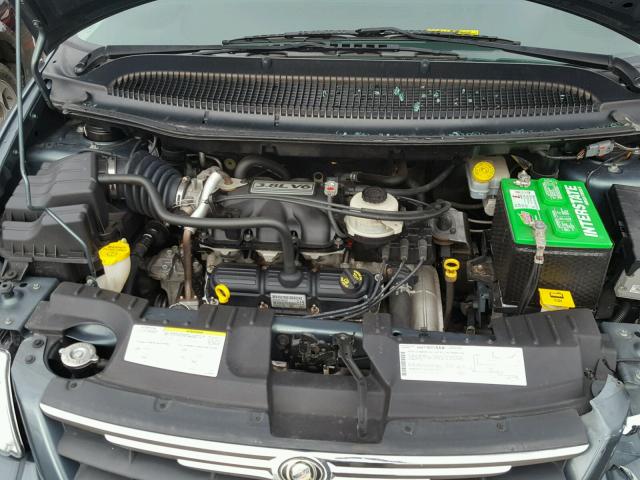 2A4GP54L77R262149 - 2007 CHRYSLER TOWN & COU BLUE photo 7