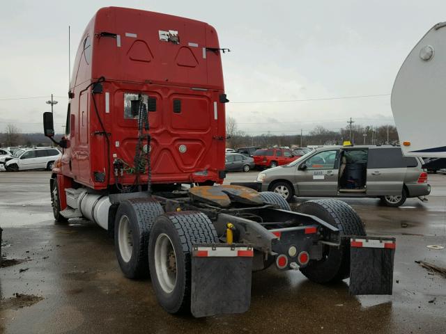 1FUJGLDR6BLAV6824 - 2011 FREIGHTLINER CASCADIA 1 RED photo 3