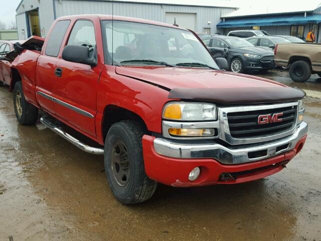 2GTEK19T141265149 - 2004 GMC NEW SIERRA RED photo 1