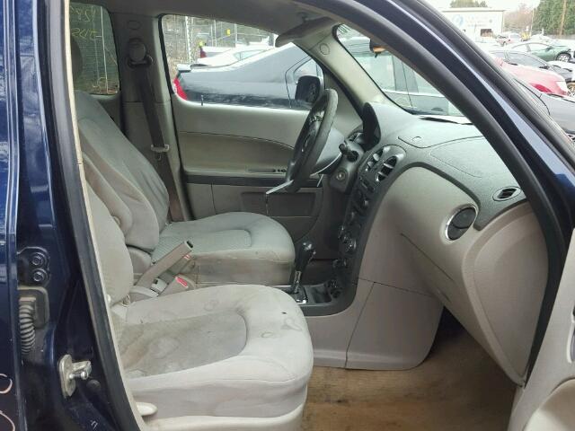 3GNDA13D27S619194 - 2007 CHEVROLET HHR LS BLUE photo 5