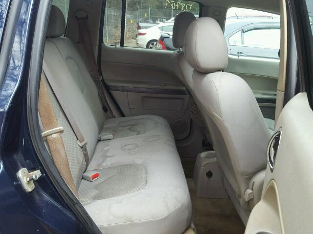 3GNDA13D27S619194 - 2007 CHEVROLET HHR LS BLUE photo 6