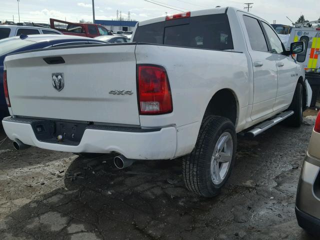 1D3HV13T79S794052 - 2009 DODGE RAM 1500 WHITE photo 4