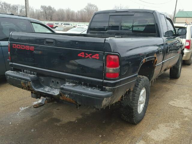 1B7HF13Z9WJ128967 - 1998 DODGE RAM 1500 BLACK photo 4