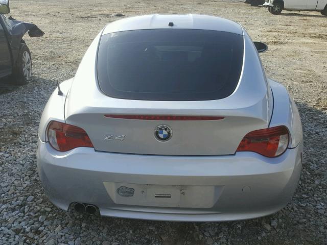 4USDU53547LV34504 - 2007 BMW Z4 3.0SI SILVER photo 6