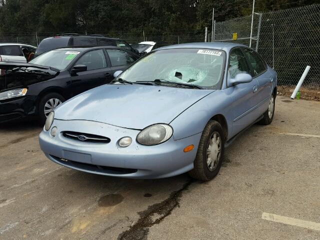 1FAFP52U9WG115687 - 1998 FORD TAURUS LX BLUE photo 2