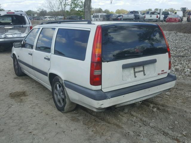 YV1LW5714S2137032 - 1995 VOLVO 850 WHITE photo 3