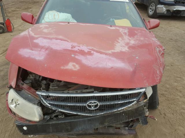 2T1CF22PXXC107753 - 1999 TOYOTA CAMRY SOLA RED photo 7