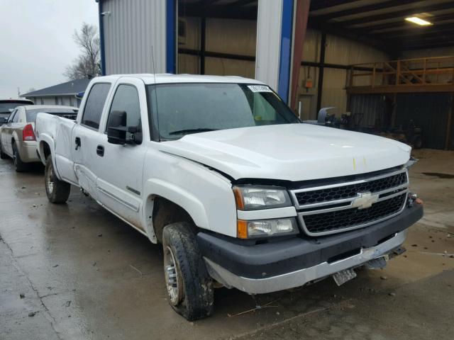 1GCHK23U96F237177 - 2006 CHEVROLET SILVERADO WHITE photo 1