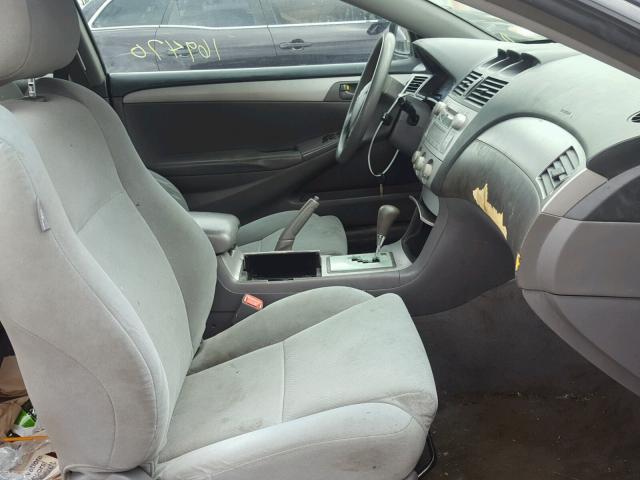 4T1CE38P16U617857 - 2006 TOYOTA CAMRY SOLA BLACK photo 5