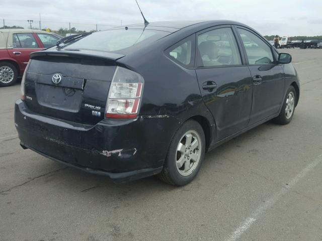 JTDKB20U453038015 - 2005 TOYOTA PRIUS BLACK photo 4