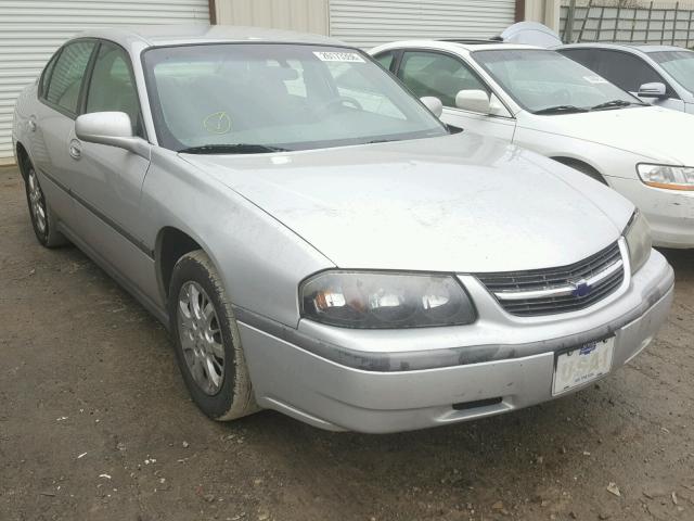 2G1WF52E019291467 - 2001 CHEVROLET IMPALA SILVER photo 1