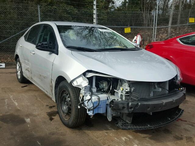 2T1BURHE9GC518884 - 2016 TOYOTA COROLLA L SILVER photo 1